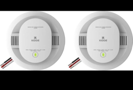 Kidde Hardwired Smoke &amp; Carbon Monoxide Detector, AA Battery Backup, Voice Alert - £26.97 GBP