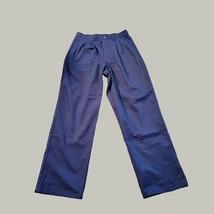 IZOD Dress Pants Kids 18 Youth Dark Blue Pleated Front - £10.94 GBP