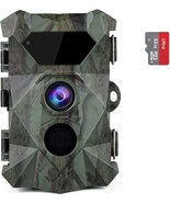 IP66 Trail Camera 20MP Dual len Night Vision Wildlife Hunting Game 32GB ... - $606.30 MXN