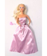 Mattel Barbie Doll 1990&#39;s Barbie Doll in Pretty Pink Gown - £9.50 GBP