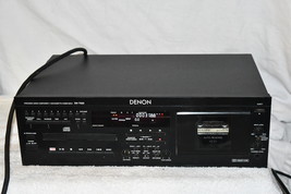 Denon Rack Mount CD / Cassette Deck For CD Eject repair - Clean -  as is... - $159.00