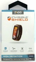 NEW Zagg Invisible Shield HD Screen Protector for Galaxy GEAR FIT Smart Watch - £4.11 GBP