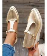 Point Toe Wedge Loafers - $75.76 CAD