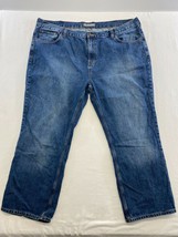 Denver Hayes Men&#39;s Straight Leg Blue Jeans Size 48/30 Cotton High Rise D... - £11.59 GBP
