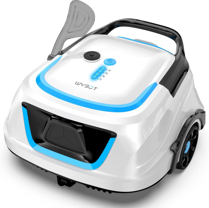 Cordless Pool Vacuum, Robotic Automatic Pool Cleaner with 120 Mins, Doub... - $311.81