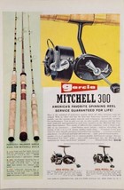 1962 Print Ad Garcia Mitchell 300 Fishing Reels &amp; Balanced Rods New York,NY - £15.55 GBP