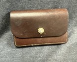 Vintage Bucheimer Leather Ammo Pouch Case Ammunition Hunting Military - £43.63 GBP