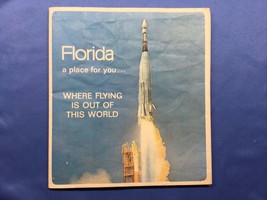Florida 1969 Vintage Travel Brochure &amp; Map DEPARTMENT OF COMMERCE - COMM... - $19.78