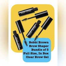 Bobbi Brown | Clear Brow Gel | Pack of 3 | Full Size | New in Box - £23.36 GBP