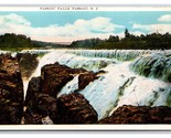 Passaic Falls Passaic Nuovo Maglia Nj Unp Wb Cartolina Z10 - $6.77