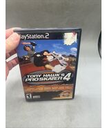 Tony Hawk&#39;s Pro Skater 4 - PlayStation 2 With Manual - $19.50 CAD