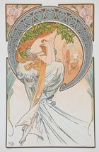 Mucha Foundation The Arts Poetry Limited Edition Fine Art Lithograph COA S2 - £681.11 GBP