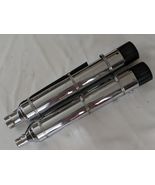 Harley Davidson 17 - 23 CVO 1.75 2.5 In Slip-On Mufflers Exhaust Black T... - $3,273.46 MXN