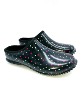 Western Chief Classic Garden Clog- Carbon Black/ Dazzling Dots, US 7 - £17.05 GBP