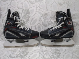 Black Hockey Ice Skates Adjustable Youth Boys Mission Y10-Y13 - £39.95 GBP