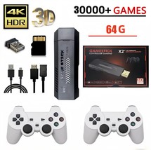 X2 Retro Game Stick, Plug and Play Video Game Stick with 30,000 Games, 6... - $50.73