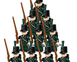 French Revolutionary Wars British 95th Rfiles Brigade 10 Minifigures Lot - $19.89