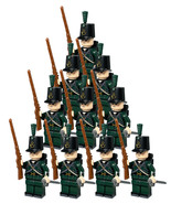 French Revolutionary Wars British 95th Rfiles Brigade 10 Minifigures Lot - £14.94 GBP