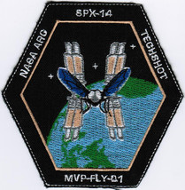 Iss expedition 55 dragon spx 14 techshot international space station patch 4x4 thumb200