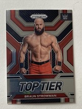 2023 Panini Prizm WWE Top Tier #34 Braun Strowman - Raw - £2.03 GBP