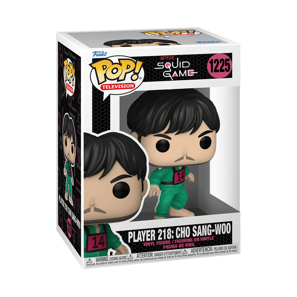 Funko Pop! - Player 218: Cho Sang-Woo #1225 Squid Game