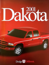 2001 Dodge DAKOTA sales brochure catalog 01 Sport SLT R/T  - $8.00