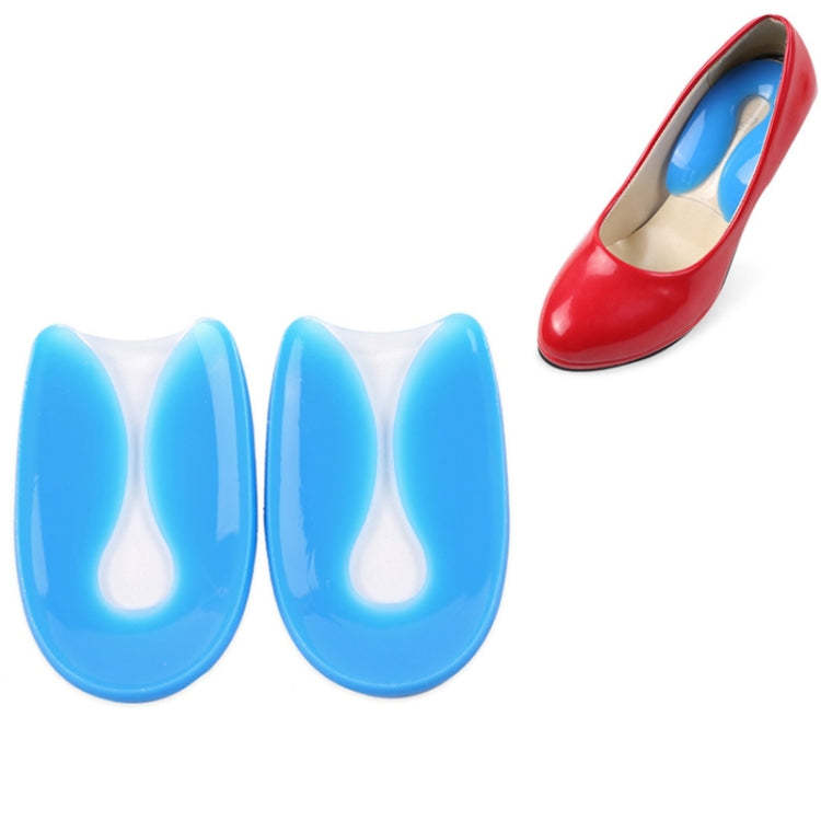 U-shaped Heel Pad Soft and Comfortable Shock Absorption Silicone Pad Ins... - $14.41