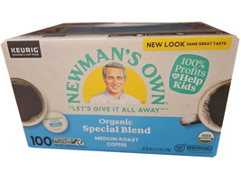 Newman’s Special Blend Medium Roasted Organic 100 K-Cup  - £54.08 GBP