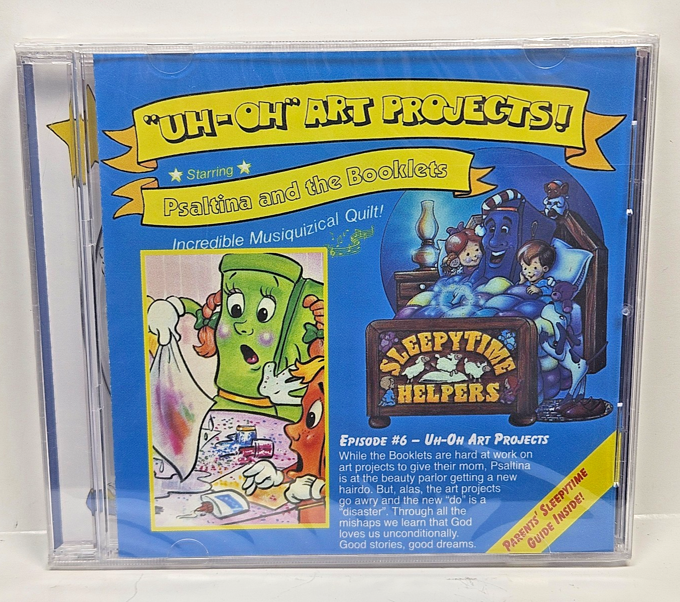 Psalty&#39;s Sleepytime Helpers Episode 6 Uh-Oh Art Projects FACTORY SEALED - $12.99