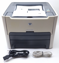 HP LaserJet 1320n Laser Printer Q5928A w/Cables - TESTED - £67.97 GBP