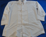 NEW FELINI FORMAL WEAR TUXEDO SUIT WHITE BUTTON UP PLEATED DRESS SHIRT XL - $26.72