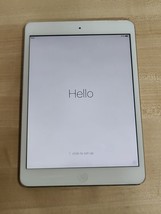 Apple iPad mini 1st Generation. 16GB, Wi-Fi - White &amp; Silver Factory Reset - $34.15