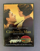 Cinderella Man (DVD, 2005, Widescreen) Russell Crowe, Renee Zellweger - £0.79 GBP