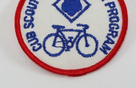 Vintage Cub Scout Bicycle Safety Program Red Border Boy Scouts BSA Camp Patch - £9.19 GBP