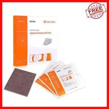 High Absorbency Silver Calcium Alginate Wound Dressing Pad, 4’’x5’’ - 5 ... - $537.30 MXN