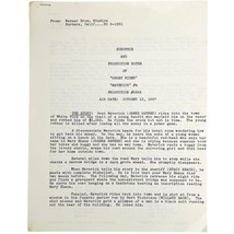 1950&#39;s Maverick TV Show Synopsis and Production Notes Episode #4 Ghost R... - £11.18 GBP
