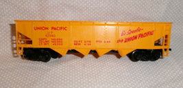 Vintage HO Scale Union Pacific 4-Bay Open Hopper Car #62040 Train Model ... - $14.99
