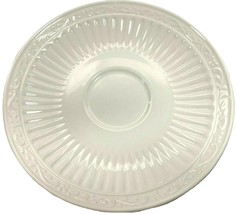 Mikasa Italian Countryside Saucer DD900 White Stoneware Dishwasher Safe 6.25 In - £8.77 GBP