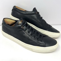 Good Man Brand Men’s Edge Lo Fashion Sneaker Sz 12 Black Leather Made in... - $59.35