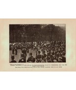 Antique 1910 Print The Life Of King Edward VII and Career of King George... - $21.74