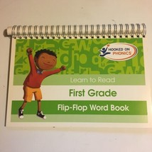 Hooked On Phonics First Grade Flip-flop Word Book Learn To Read Hop 1st - £10.07 GBP