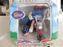 M Ms Red White and Blue Motorcycle w/Box - $12.99
