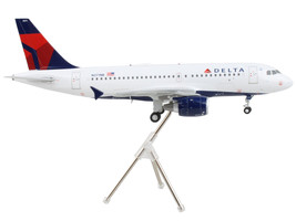 Airbus A319 Commercial Aircraft &quot;Delta Air Lines&quot; White with Red and Blue Tail &quot; - £91.22 GBP