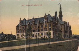 City Hall St. Louis Missouri MO 1909 Matson St. Charles Postcard C47 - £2.38 GBP