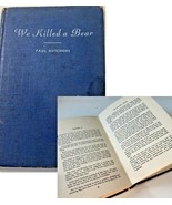 Vintage 1950s Book We Killed a Bear Childrens Chapter Book Blue HC Paul ... - $244.42 MXN
