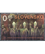 Slovakia 2021. Ordination of the First Slovak Bishops (MNH OG) Stamp - £1.50 GBP