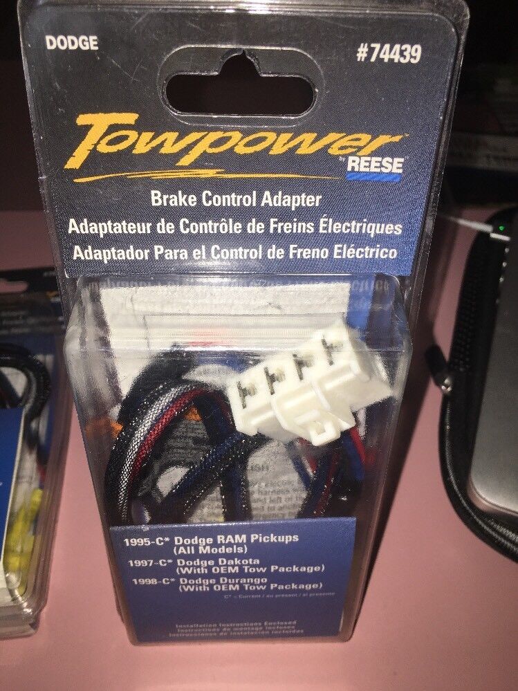 Reese Towpower Brake Control Adapter Harness for Chrysler/Dodge Models 7... - $24.63