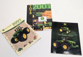 Lot Of 3 Ertl Toy Pocket Catalogs 2001 2007 &amp; 2008 -- John Deere - $19.79