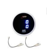 RACETECH 52mm 2-1/16&quot; Black Face Digital Dual Inside Outside Air Temp Ga... - €82,66 EUR