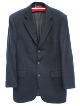 Ing. Loro Piana &amp; C. Lanzawood 100% Cashmere Suit Jacket Dk Gray 42 Long Italian - £35.68 GBP